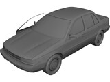 Mitsubishi Mirage (1990) 3D Model preview