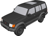 Mitsubishi Montero (1995) 3D Model preview