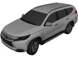 Mitsubishi Montero Sport 3D Model preview