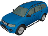 Mitsubishi Montero Sport (2013) 3D Model preview