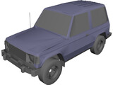 Mitsubishi Pajero (1988) 3D Model preview