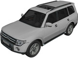 Mitsubishi Pajero (2008) 3D Model preview