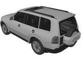 Mitsubishi Pajero (2008) 3D Model