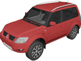 Mitsubishi Pajero 4x4 3D Model preview
