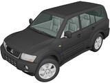 Mitsubishi Pajero 5-Doors (2005) 3D Model preview