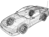 Mitsubishi/Eagle Talon 3D Model