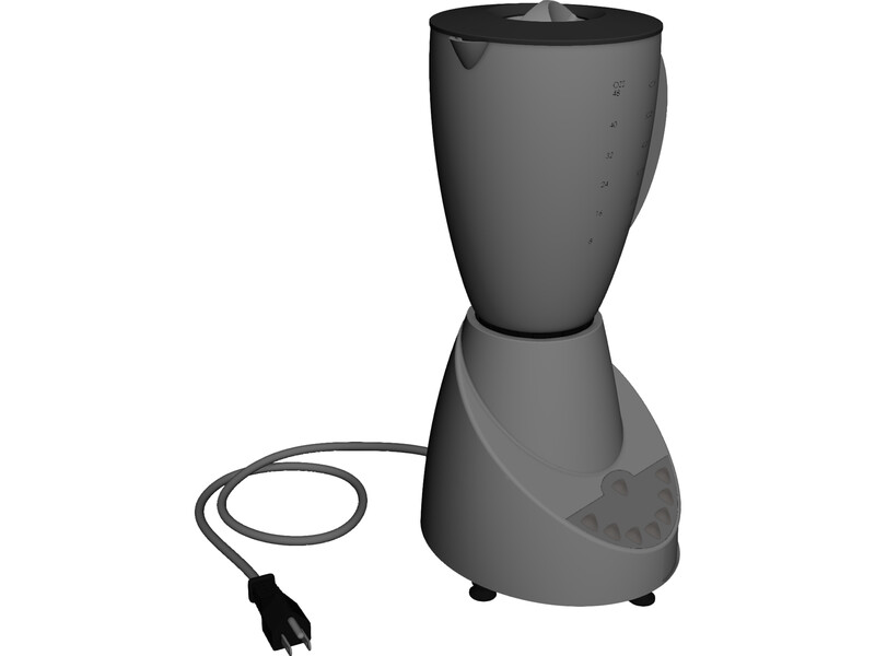 Mixie Home Appliance 3D Model