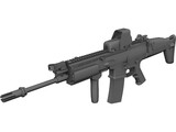 MK16 3D Model preview