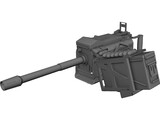 MK19 Grenade Launcher 3D Model preview