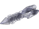 Model Land Speed Record Car 3D Model