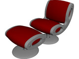 Modern Chair 3D Model preview