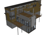 Modern Dwelling 3D Model preview