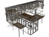 Modern Dwelling 3D Model