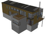 Modern Dwelling 3D Model