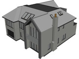 Modern House 3D Model preview