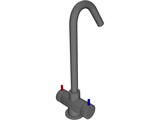 Modern Kitchen Faucet 3D Model