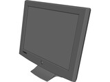 Monitor Computer Flat Screen 3D Model preview