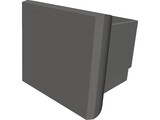Monitor CRT (19 inch) 3D Model preview