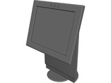 Monitor LCD 3D Model preview