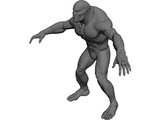 Monster 3D Model preview