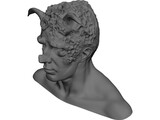 Monster Head 3D Model preview