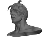 Monster Head 3D Model