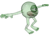 Monster inc Mike 3D Model