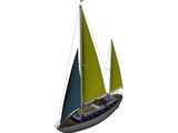 Moon Light 3D Model preview