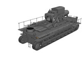Morser Karl Gerat 3D Model preview