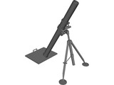 Mortar 3D Model preview
