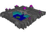 Mosque 3D Model preview