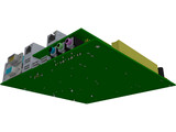 Motherboard Mini ITX 3D Model
