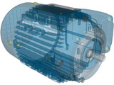 Motor Electric 3D Model