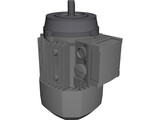 MOTOR GR71 0.33 0.5CV B14 3D Model preview