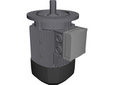 MOTOR GR90S 1.5CV 3D Model preview