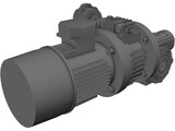 Motor Reductor 3D Model