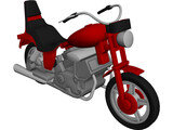 Motorcycle 3D Model preview