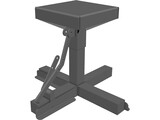 Motorcycle Jack Lift 3D Model preview