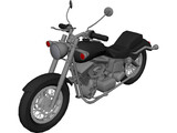 Motorcycle 3D Model preview