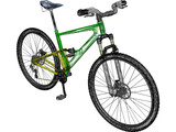 Mountain Bike Full Suspension 3D Model