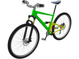 Mountain Bike Full Suspension 3D Model