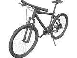 Mountain Bike 3D Model preview