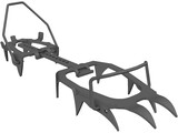 Mountainerin Crampon 3D Model
