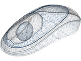 Mouse Computer Cordless 3D Model
