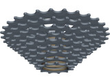 MTB Cassette 9-Speed 11-32t 3D Model