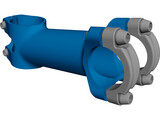 MTB Forged Stem 3D Model preview