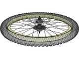 MTB Wheel 3D Model