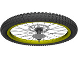 MTB Wheel 3D Model