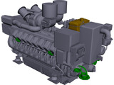 MTU 4000 3D Model preview