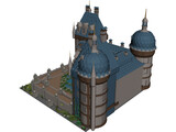 Mumbai University Conversation Centre 3D Model preview